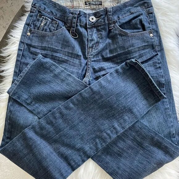 Zanadi Denim - ZANADI medium wash 5 pocket ROCK jeans size 9